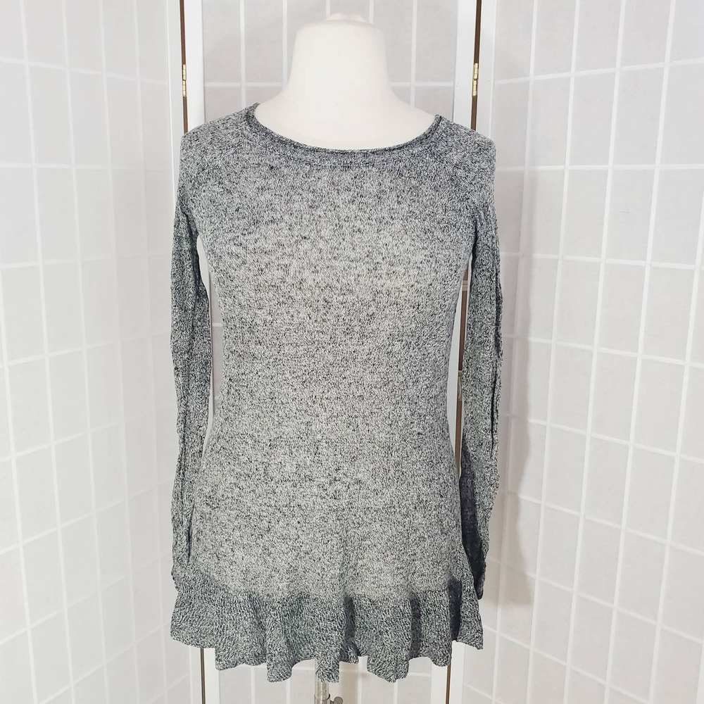 Free People Women Long Sleeve Shirt Size: Small